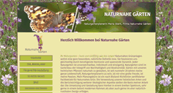 Desktop Screenshot of naturnahe-gaerten.biz